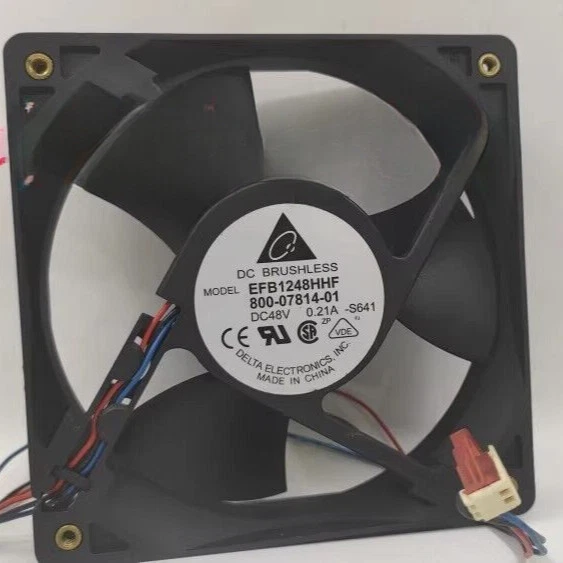 1X Delta EFB1248HHF 48V 0.21A 12032 12cm 3-Wire Server Cooling Fan Fast Shipping - Image 1 of 1