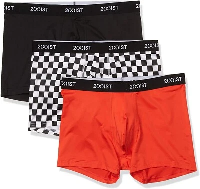 2(X)IST Men's 238238 3-Pack Micro Speed Dri Boxer Brief Underwear Size L - Image 1 of 3
