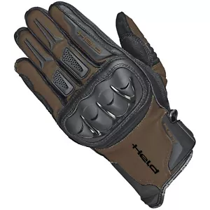 -HELD- Motorcycle Gloves Size 12 Sambia Perforated Super Ventilation Braun - Picture 1 of 4