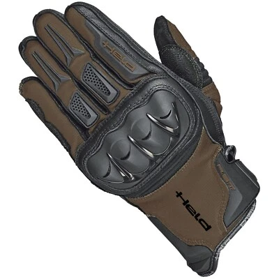 Held Motorcycle Gloves Size 12 Sambia Perforated Super Ventilation Brown - Image 1 of 4