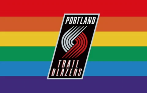 Portland Trail Blazers Pride Flag 3x5ft Banner Polyester basketball blazers025 Cover