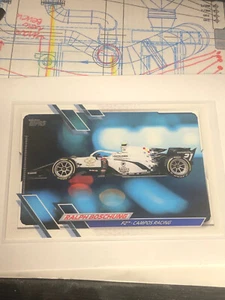 2021 Topps Formula 1 Ralph Boschung F2 Campos Racing Card #122 R1 - Picture 1 of 1