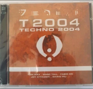 T2004 Techno 2004 Tom Wax Marc Tall Fabio MC Joy Kitikonti Mario Piu 2 CD NEU & - Bild 1 von 2