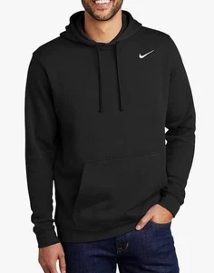 Pullover polar NIKE club para hombre o mujer-negro-talla grande-¡Nuevo y sellado! - Imagen 1 de 12