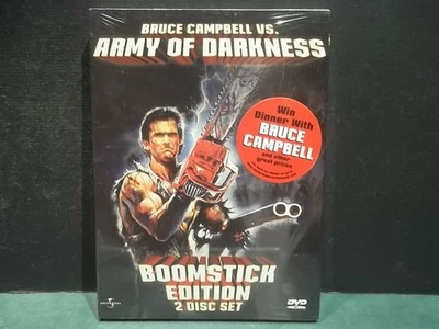 BRUCE CAMPBELL VS ARMY OF DARKNESS Boomstick Edition SEALED DVD 2003 Anchor Bay - Image 1 of 3