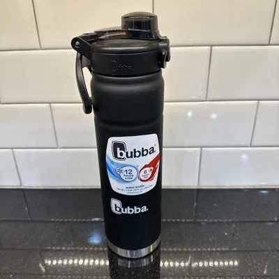 New - Bubba Black Trailblazer Pop Top Insulated Stainless 24 Oz Water Bottle - Image 1 of 4