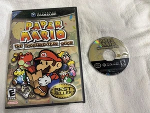 Paper Mario The Thousand-Year Door GameCube Tested No Manual - Picture 1 of 4