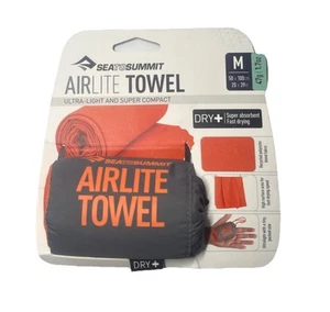 Sea To Summit Airlite Travel Towel - Medium Outback Orange - Picture 1 of 3