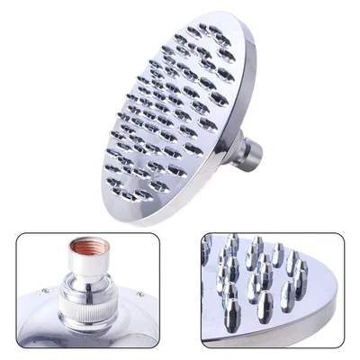 For Bathroom Shower Head Shower Top ABS Material Comfortable Internal Thread - Image 1 of 4