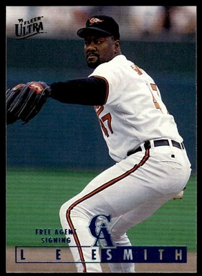 1995 Ultra Lee Smith California Angels #272 - Image 1 of 2