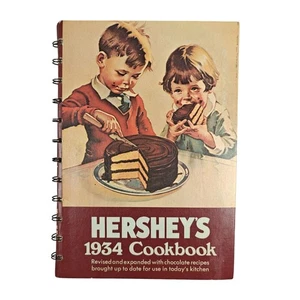Vintage Hersheys Cookbook 5th Printing By Hershey Foods Corp Chocolate Recipes - Picture 1 of 7