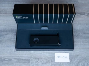 NVIDIA RTX A2000 6GB GDDR6 - Boxed with original acessories - Bild 1 von 3