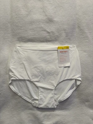 NEW Warners Smooth It Over Soft Pinch-Free Waistband Hi-cut Panty Size Medium - Image 1 of 4