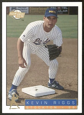 1993 Fleer Excel #84 Kevin Riggs Stockton Ports - Image 1 of 2