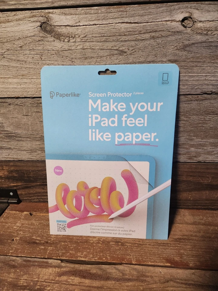 Protector de pantalla tipo papel para Apple iPad Pro 11” y iPad Air 10,9” pieza única Foto 1 de 2