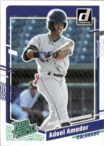 2023 Donruss #61 Adael Amador Colorado Rockies Baseball - Picture 1 of 2