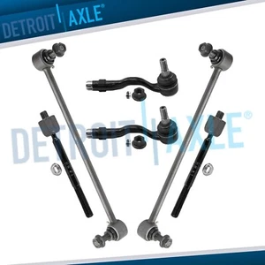 Front Inner and Outer Tie Rod Ends Sway Bar Links Fit for 2010 - 2017 BMW X3 X4 - Bild 1 von 7