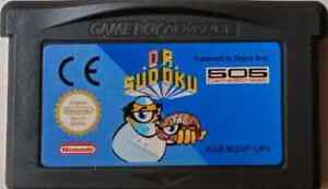 92680 Dr. Sudoku Nintendo Game Boy Advance Usato Gioco in Inglese PAL