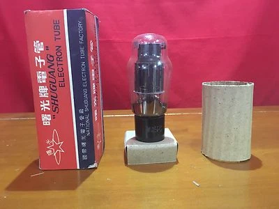 6N5PJ DOBLE NOS TRIODO TUBO VÁLVULA VACÍO OSCURO AMPLIFICADOR DE VOZ PROBADO SHUGUANG Foto 1 de 4