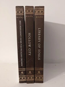 Ransom Riggs Miss Peregrine's Home For Peculiar Children First 3 Books - Picture 1 of 6