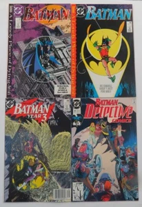 Batman DC Detective Comics 1990 , Batman DC 1989, Mix Lot of 4 - Picture 1 of 1