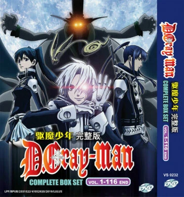 DVD~ANIME D.GRAY MAN COMPLETE BOX SET VOL.1-116 END ENGLISH DUBBED + FREE SHIP - Image 1 of 3