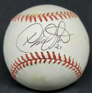 David Segui Autographed Signed Official American League Baseball - Picture 1 of 2