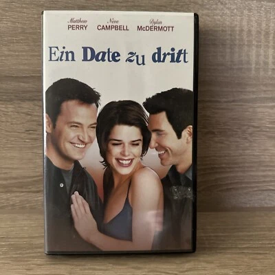 Ein Date zu dritt - VHS Kassette - original verpackt - Bild 1 von 3