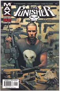 PUNISHER #1 DYNAMIC FORCES SIGNED TIM BRADSTRET DF COA 2004 MARVEL MAX COMICS - Picture 1 of 2