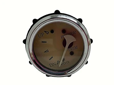 VDO Allentare Teak Trim Gauge Evinrude Johnson Engines 12V 382-12288 - Image 1 of 4