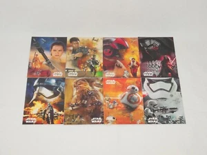 2015 Star Wars Das Erwachen der Macht Serie 1 - 8 KARTEN MONTAGE INSERT SET - NEUWERTIG - Bild 1 von 2