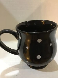 POLKA DOT COFFEE MUG. Temptations by Tora 16oz Mug. Art Deco Print Mug. B122 - Picture 1 of 12