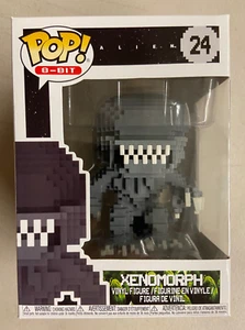 Funko Pop! 8-Bit Alien Xenomorph Vinyl Figure #24 Video Game Style Mint In Box - Picture 1 of 8