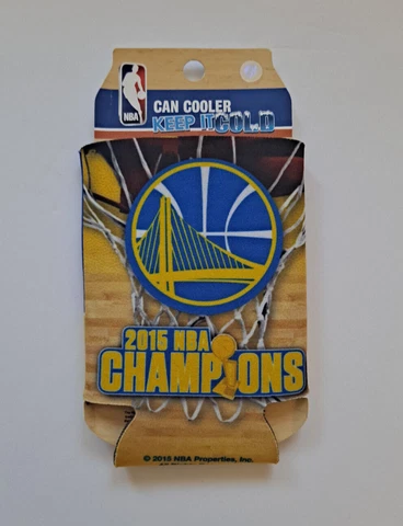 GOLDEN STATE WARRIORS NBA 2015 CHAMPIONS NBA CAN BOTTLE COOZIE KOOZIE COOLER Cover