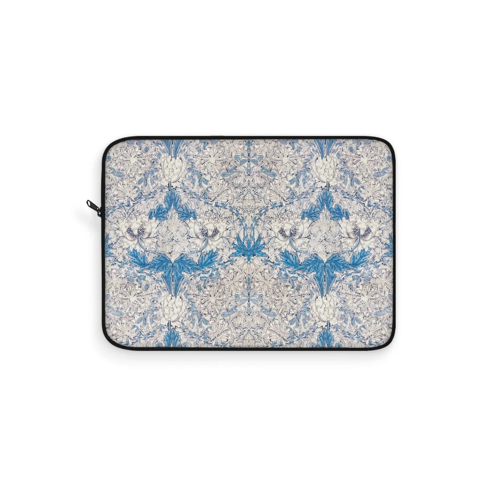 Azul Floral Patrón William Morris - Funda para Laptop, Estuche Boho Tech, Regalo para Ella Foto 1 de 1