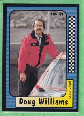1991 Maxx Collection #115 Doug Williams Crew Chief - Image 1 of 2