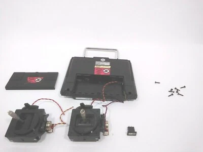 Futaba Attack 4 Parts Left Right Gimbal Battery Back Cover Screws 72.190 Crystal - Image 1 of 4