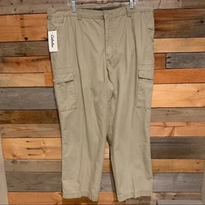 NWT Cabela’s Mens Linwood Ripstop Cargo Outdoor Fish/Hunt Pants Tan Size 42x30 - Picture 1 of 11
