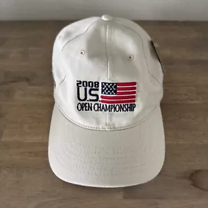 Cappello Berretto US Open Championship 2008 Regolabile Strapback Ricamato Lettering - Foto 1 di 11