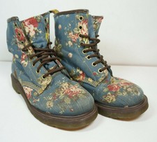 flower doc martens