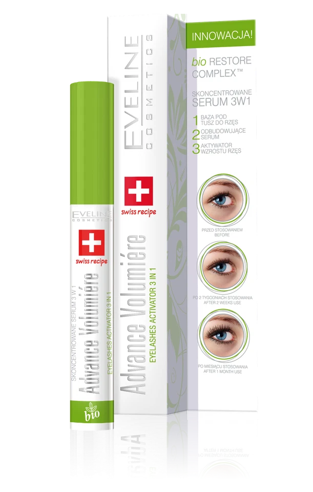 Eveline Cosmetics Advance Volumiere Eyelash Growth Serum Primer 3 in 1 - Image 1 of 1