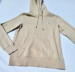 North Face Hoodie Women's XS Tan Pullover Casual Outdoor Streetwear Minimalist - Picture 1 of 14