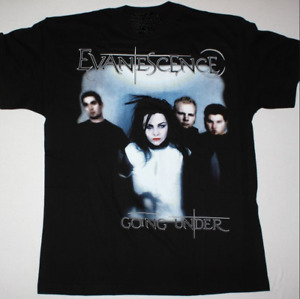 Vintage Evanescence Going Under Cotton Black S-4XL Unisex Shirt C234