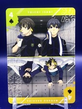 Meguru Bachira Yoichi Isagi Blue Lock Playing Cards Card Kodansha Spade 4