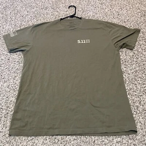 5.11 Tactical Mens XL Green Scorpion Graphic Short Sleeve T-Shirt (22x29) - Picture 1 of 6