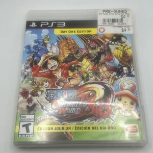 One Piece Unlimited World Day one Edition, Sony PlayStation 3 PS3 TESTED - Picture 1 of 7