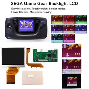 Back Light Backlight LCD Screen Kit For SEGA Game Gear Console For SEGA GG - Picture 1 of 12