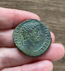 ROMAN  IMPERIAL. MARCUS AURELIUS (161-180 A.D). BRASS SESTERTIUS.