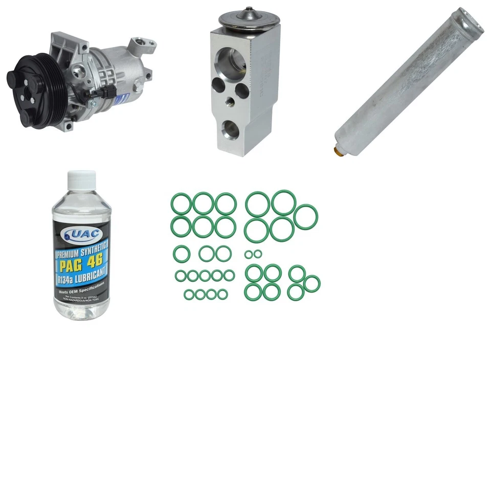 Kit de compresor de aire acondicionado UAC para Nissan Cube 2009-2010 Foto 1 de 1