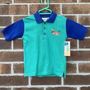 new with Tags Sesame Street Kids Short Sleeve polo size 5 - Foto 1 di 6